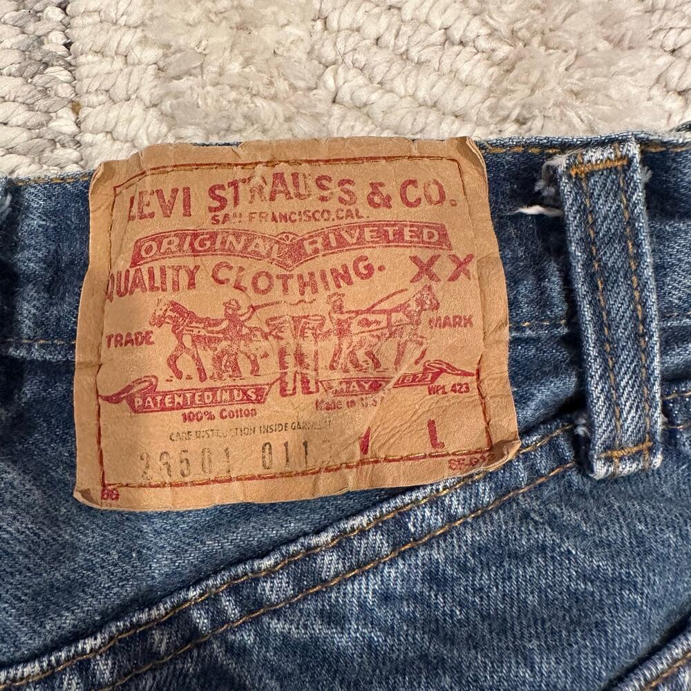 LEVI'S Women's Upcycled Wide Leg Jeans Size 9 - Picture 3 of 9